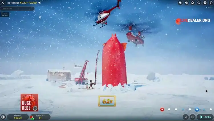 Ice Fishing Live Casino Experience